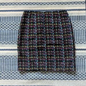 Vintage Multicolor Tweed Skirt From The Limited